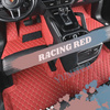 Racing Red Car Mats Set