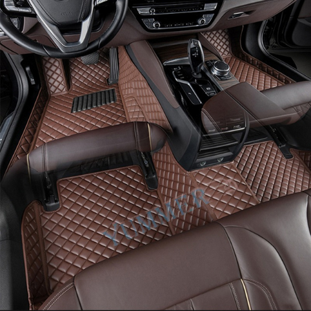 Coffee Luxury Custom Car Mats