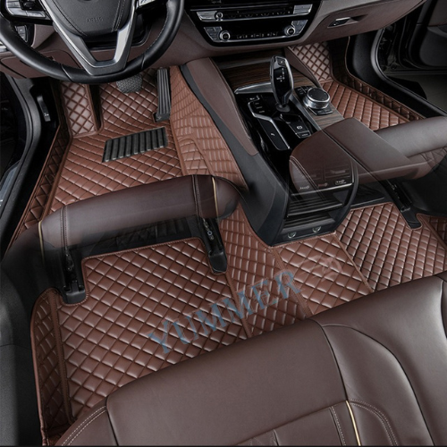 Coffee Luxury Custom Car Mats