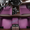 Purple Car Mats Set