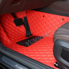 Racing Red Car Mats Set