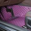 Purple Car Mats Set