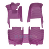 Purple Car Mats Set